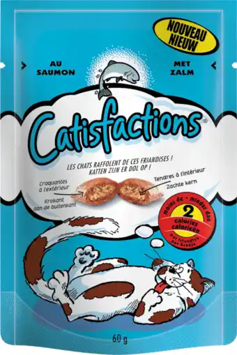 AVEVE Kattensnack met zalm 60 g aanbieding