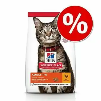 Zooplus Extra voordelig! 7 kg / 10 kg / 15 kg Hill’s Science Plan Kattenvoer - Senior 11+ Kip (7 kg) aanbieding