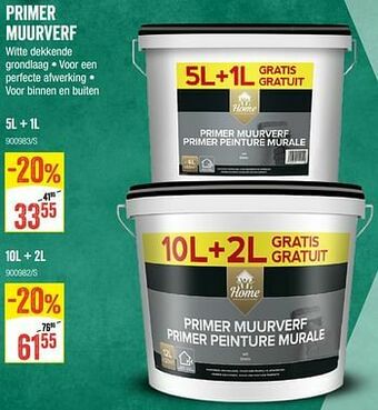 HandyHome Primer muurverf aanbieding