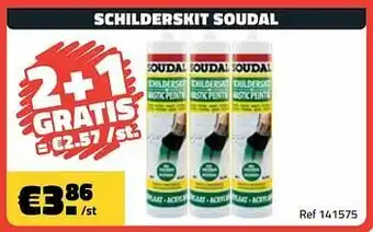 Bouwcenter Frans Vlaeminck Schilderskit soudal aanbieding