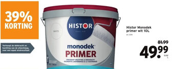 GAMMA Histor Monodek primer wit 10L aanbieding
