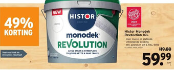GAMMA Histor Monodek Revolution 10L aanbieding