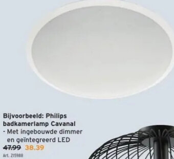 GAMMA Philips badkamerlamp Cavanal aanbieding