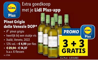 Lidl Pinot Grigio delle Venezie DOP aanbieding