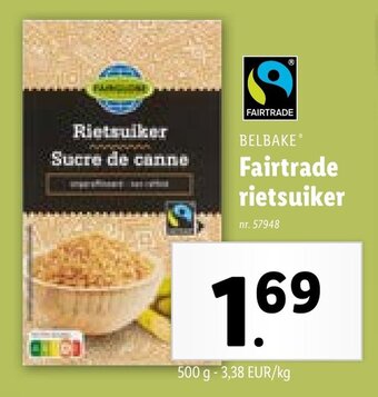 Fairtrade rietsuiker 500 g