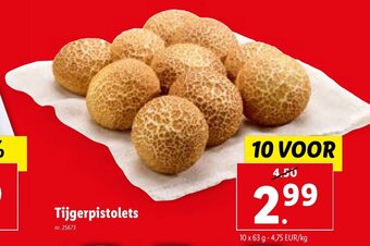 Tijgerpistolets 10 x 63 g