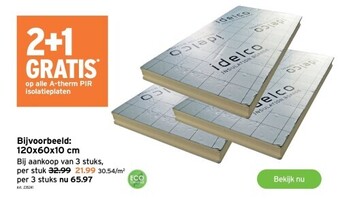 GAMMA Op alle a-therm pir isolatieplaten aanbieding