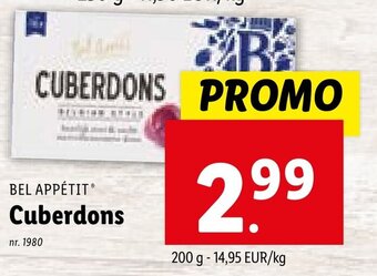 Lidl Cuberdons 200 g aanbieding