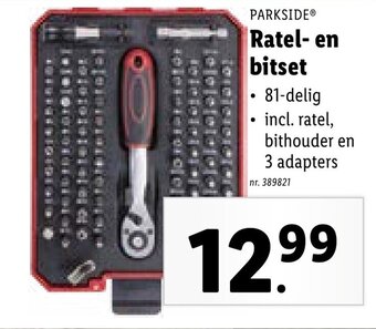 Lidl Ratel-en bitset 81-delig aanbieding