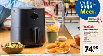 Lidl Tefal Heteluchtfriteuse 3,5 L aanbieding