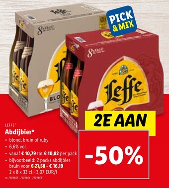 Abdijbier 2 x 8 x 33 cl