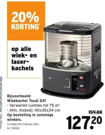 GAMMA Wiekkachel Tosaï 241 aanbieding