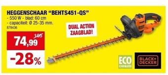 Hubo Heggenschaar “behts451-qs” aanbieding