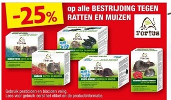 Hubo Op alle bestrijding tegen ratten en muizen aanbieding