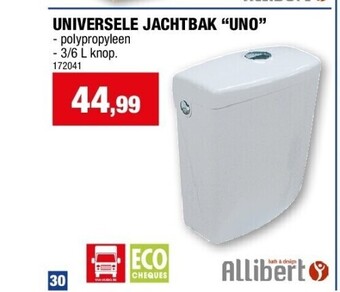 Hubo Universele jachtbak “uno” aanbieding