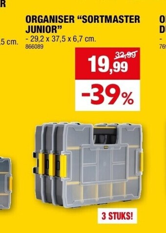 Hubo Organiser “sortmaster junior” aanbieding