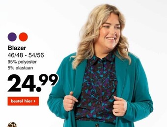 Wibra Blazer aanbieding