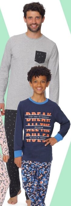 Heren-pyjama M-XXL
