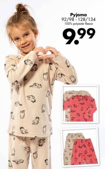Wibra Pyjama aanbieding