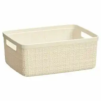Kwantum Mand Jute Offwhite aanbieding