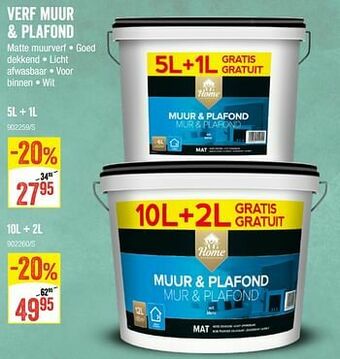 Verf muur + plafond