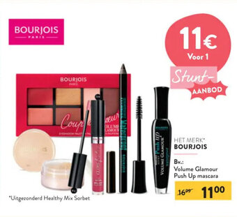 Di BOURJOIS Volume Glamour Push Up mascara aanbieding