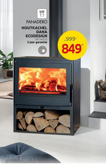 Brico HOUTKACHEL DANA ECODESIGN aanbieding