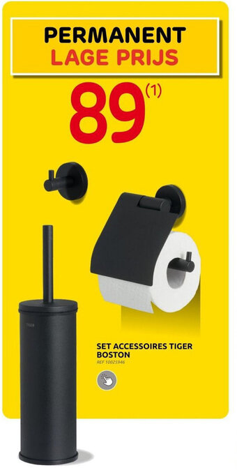 SET ACCESSOIRES TIGER BOSTON