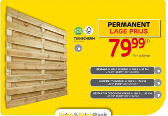 Brico TUINSCHERM aanbieding