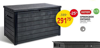 Brico OPBERGBOX ONTARIO aanbieding