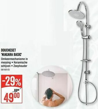 HandyHome Doucheset niagara basic aanbieding