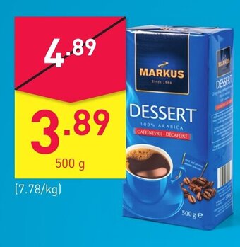 MARKUS DESSERT 100% ARABICA 500 g