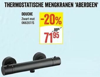 HandyHome Thermostatische mengkranen aberdeen douche aanbieding