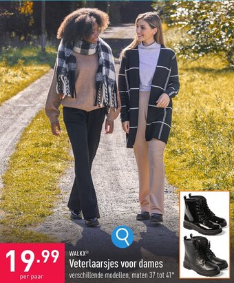ALDI Veterlaarsjes voor dames aanbieding