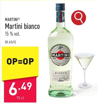 ALDI Martini bianco 75 cl aanbieding