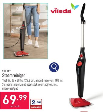 ALDI Vileda Stoomreiniger aanbieding