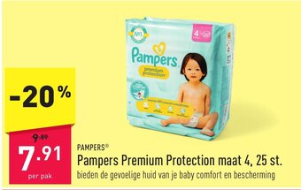 Pampers Premium Protection maat 4, 25 st.