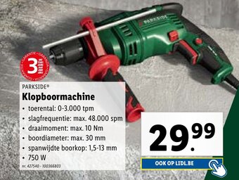 Lidl Klopboormachine aanbieding