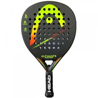 Decathlon Padelracket ultimate power ii yellow - orange aanbieding