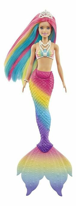 Dreamland Barbie mannequinpop Dreamtopia zeemeermin Rainbow Magic aanbieding