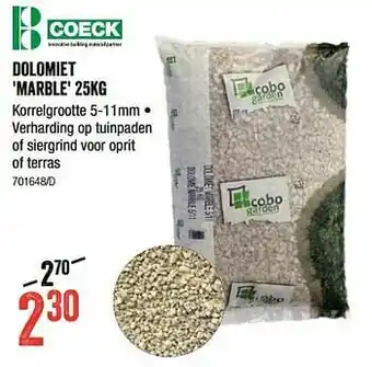 HandyHome Dolomiet marble aanbieding