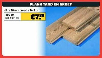 Bouwcenter Frans Vlaeminck Plank tand en groef aanbieding
