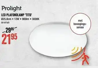 HandyHome Led plafondlamp tito aanbieding