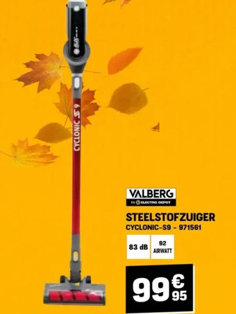 Electro Depot Steelstofzuiger aanbieding