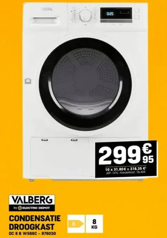 Electro Depot Condensatie droogkast aanbieding