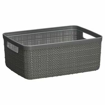 Kwantum Mand Jute Antraciet aanbieding