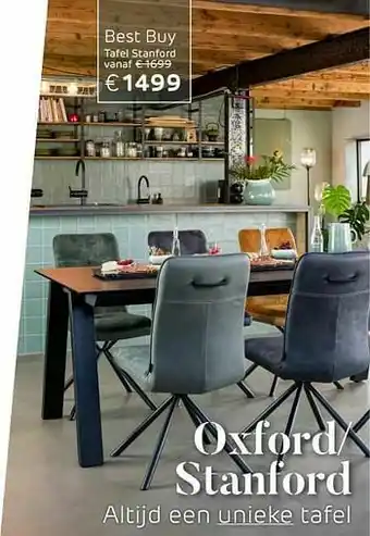 Henders & Hazel Best buy tafel stanford aanbieding