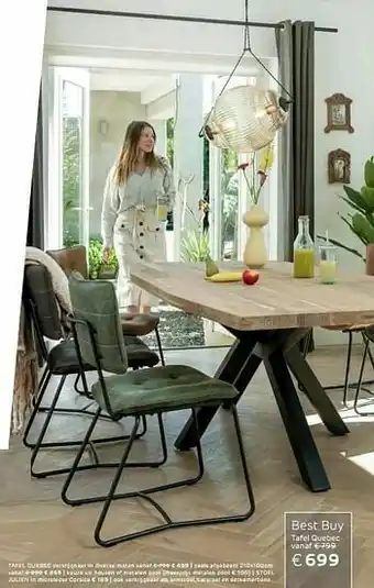 Henders & Hazel Best buy tafel quebec aanbieding