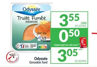 Intermarché Odyssée Gerookte forel aanbieding