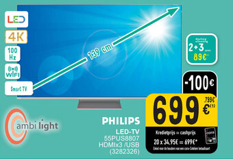 Cora PHILIPS LED-TV aanbieding